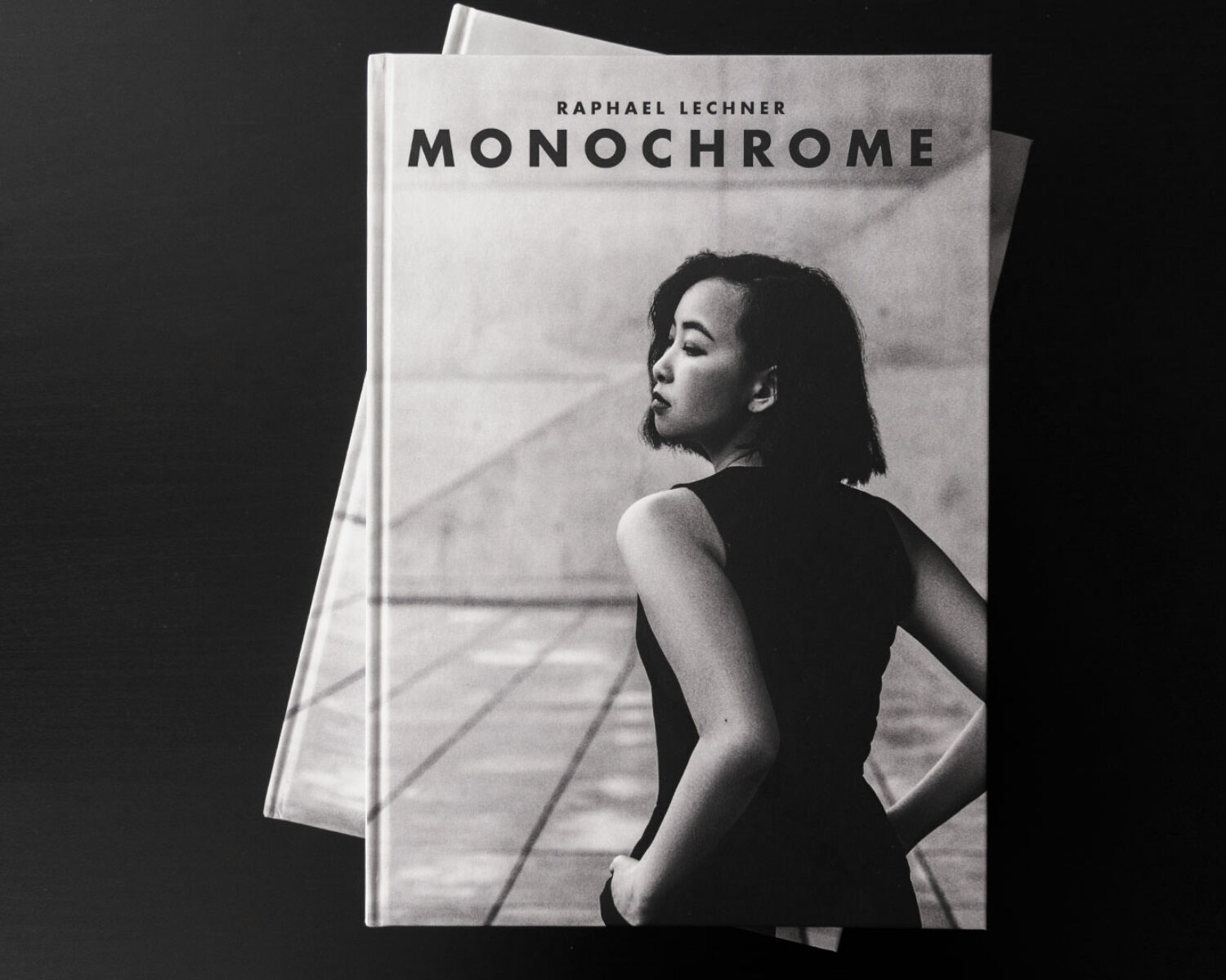 Monochrome books stacked on each other