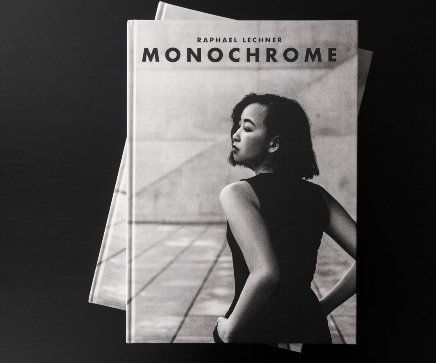 Monochrome books stacked on each other