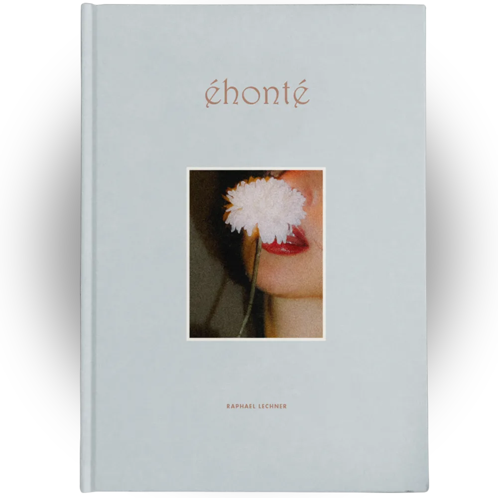 éhonté coffee table book front cover — hardcover, A4, 206 pages, made in Germany